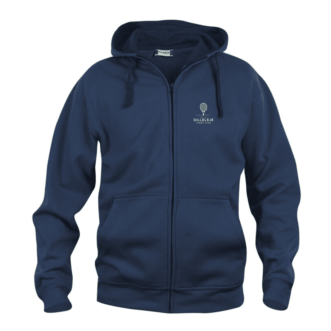 Basic Hoody Full Zip Herre