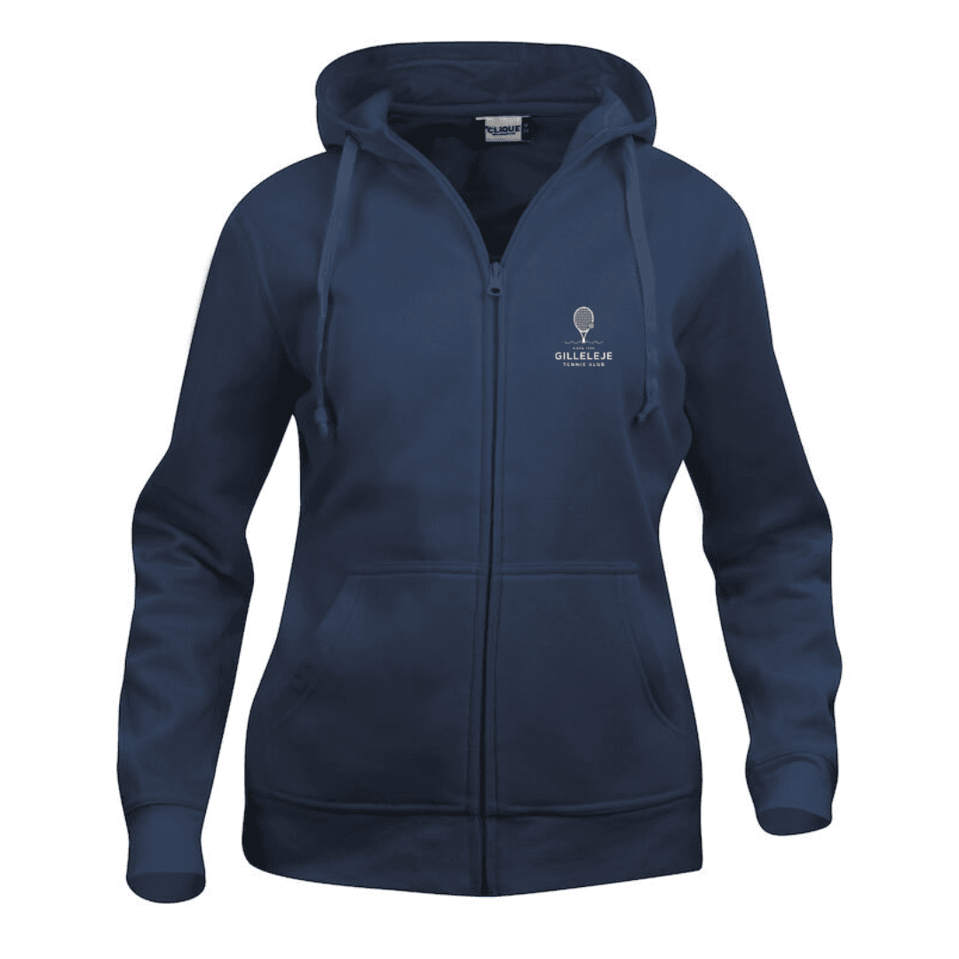 Basic Hoody Full Zip Dame